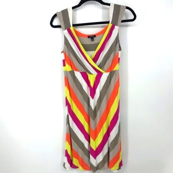 APT9 Stripped Sleeveless Summer Dress - Picture 2 of 8